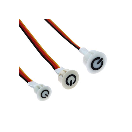 BTS 24V WHITE Ф16 SELF-LOCKING