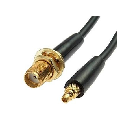 MMCX-M/SMA-F RG-174U 15CM