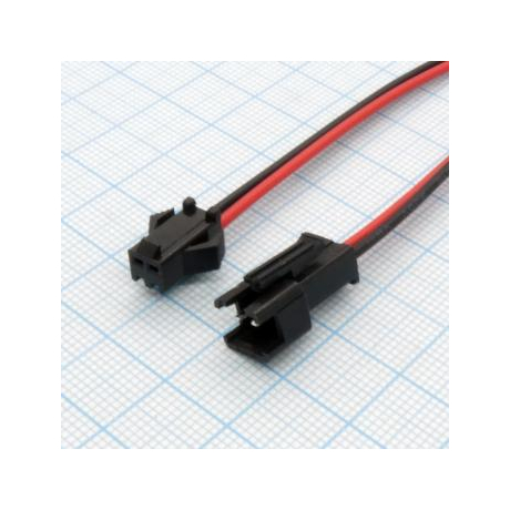 SM connector F/M 2P*150mm 22AWG