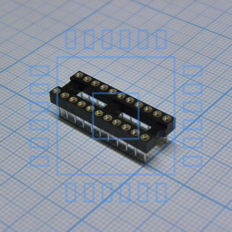 DIP сокет SCSM-22(2.54mm)