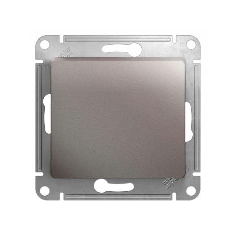 Переключатель проходной 1-кл. СП Glossa 10А IP20 (