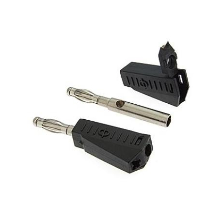 Z040 4MM STACKABLE PLUG BLACK
