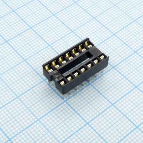 DIP сокет SCS-16 (2.54mm)