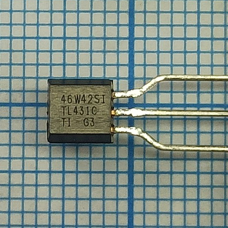 Микросхемa TL431CLPR/TO92/formed lead