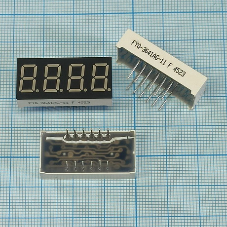 Сегментный индикатор FYQ-3641AG-11