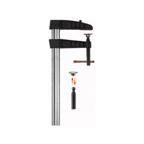 Струбцина из ковкого чугуна TGK с Т-образной ручкой BESSEY TGK150K