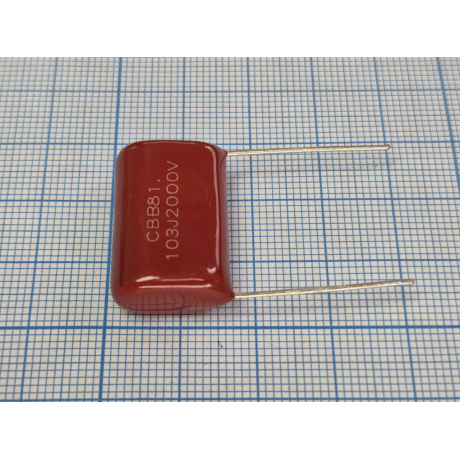 Конденсатор CBB-81 0,01uF 2000v  5% P=22.5mm (к78-2)