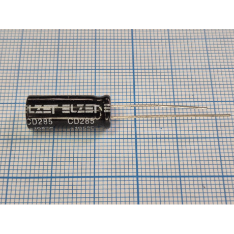 Конденсатор 680мкф 16в 105° CD285 8X20 конденсатор ELZET
