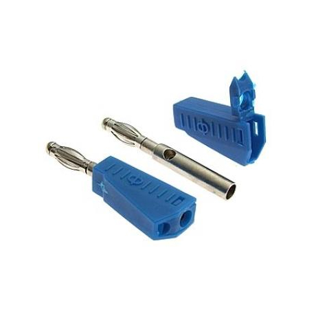 Z040 4MM STACKABLE PLUG BLUE