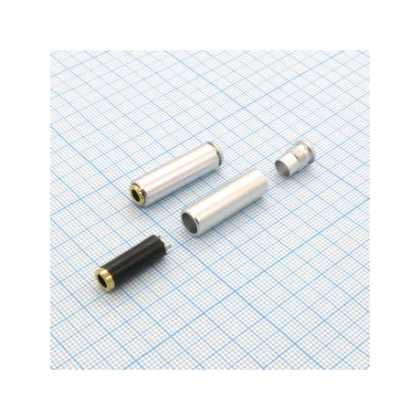 TRS 3.5S (mini  jack) гнездо кабельное