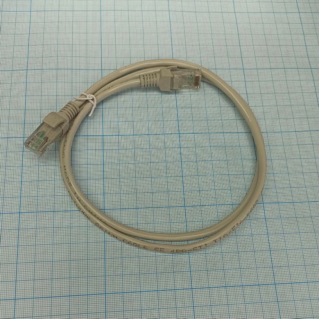 Патч-корд  RJ45 1m белый
