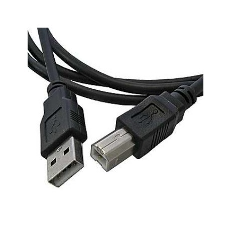 USB-B M  USB-A M 1.5M BLACK (SZC)