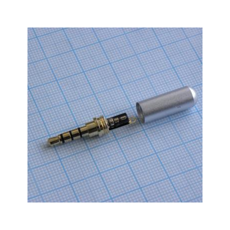 TRRS 3.5S (mini plug) штекер металл мини