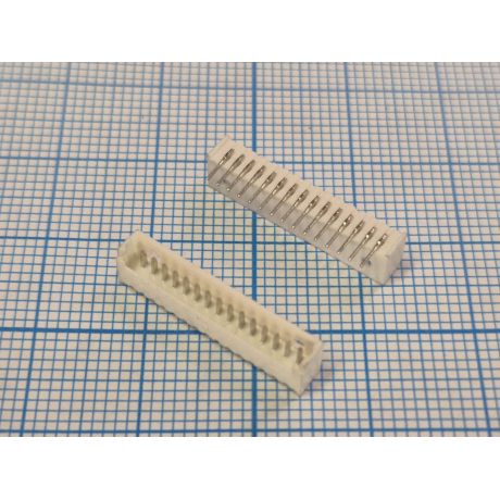 A1251-07AW (PicoBlade™ MOLEX 53048-0710) вилка однорядная угловая на плату; шаг 1,25мм; 7-конт.