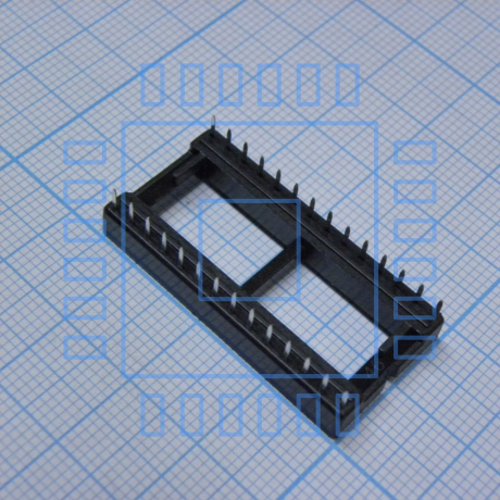 DIP сокет SCL-28 (2.54mm)