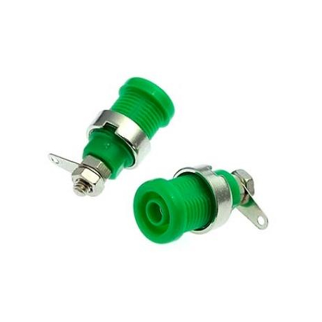 Z016 4MM PANEL JACK GREEN