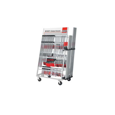 Мобильный стеллаж для струбцин ZW, с товаром BESSEY ZW2-A99
