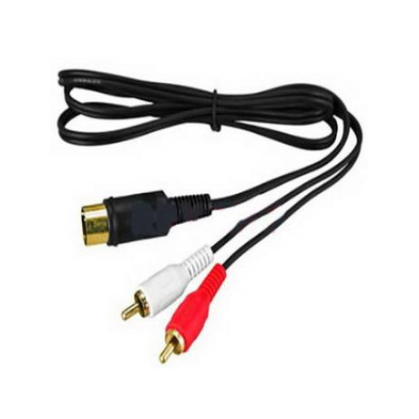 DIN 5 PIN - 2 RCA G1,5 M