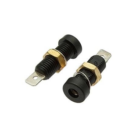 Z032 4MM SOCKET BLACK