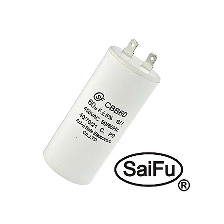 CBB60  60UF  450V  (SAIFU)