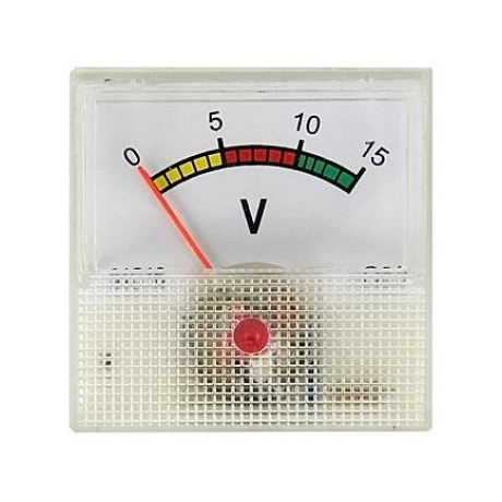 Вольтметр   15В   (40Х40)