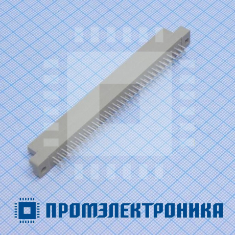 DIN 2X32 64F (2.54mm)