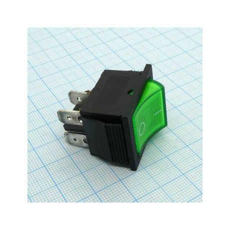 DS SC-767 OFF-ON зел 20А
