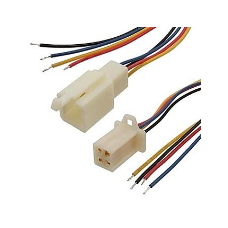 1009 AWG24  4X2.8 5MM L=300MM RBYB
