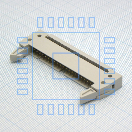 IDC-40M    вилка на шлейф