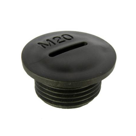 ЗАГЛУШКА MG-20 черный пластик