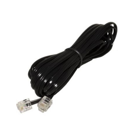 RJ-11 (6P-4C) 2M. BLACK