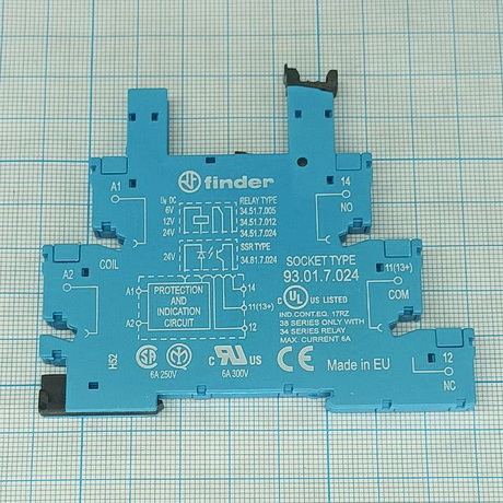 Розетка для реле 93017024 Finder