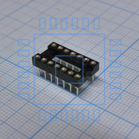 DIP сокет SCSM-14(2.54mm)