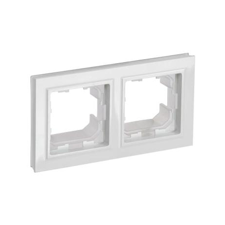 Рамка 2-м IP44 BRITE РУ-2-БрБ-44 бел. BR-M22-44-K0