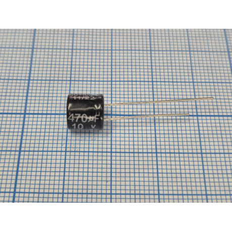 Конденсатор 470 UF 10V 105*C 8*7 (JWCO)