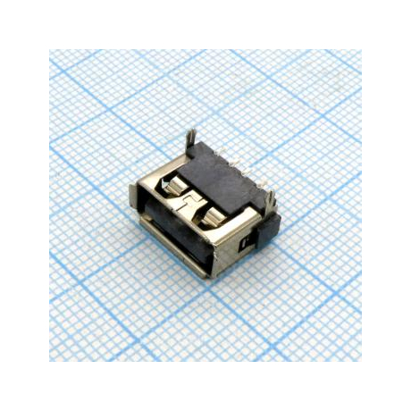 USB 4AFR SMD розетка на плату