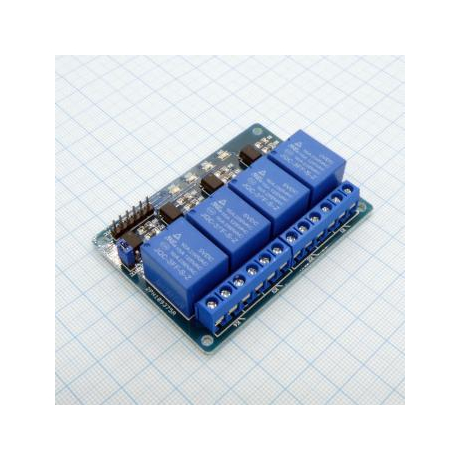 C03-Модуль реле 4 канальный
