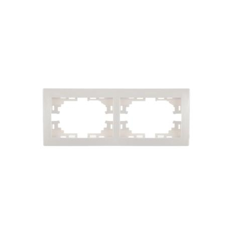 Рамка 2-м Mira горизонт. бел. 701-0200-147