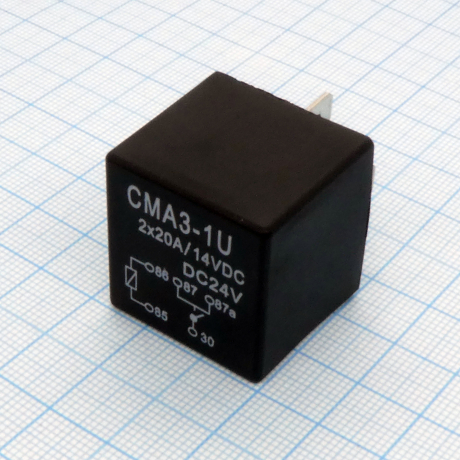 Автомобильное реле CMA3-1U 24VDC (792H) 40A