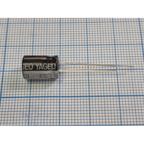 Конденсатор SH025M0220B3F-0811, (К50-35) 220мкФ 25В 105 C SH. 8x11