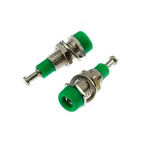 Z008 2MM PANEL JACK GREEN