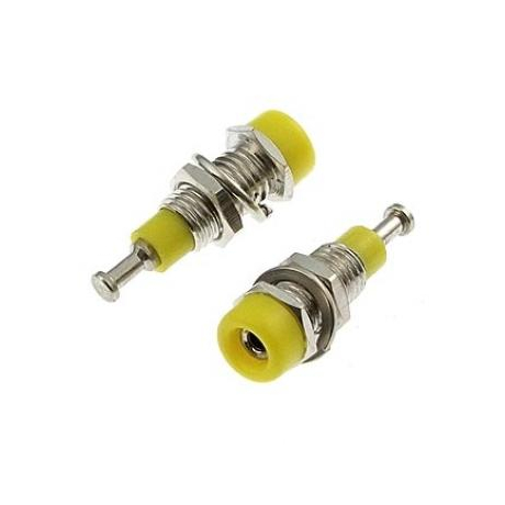 Z008 2MM PANEL JACK YELLOW