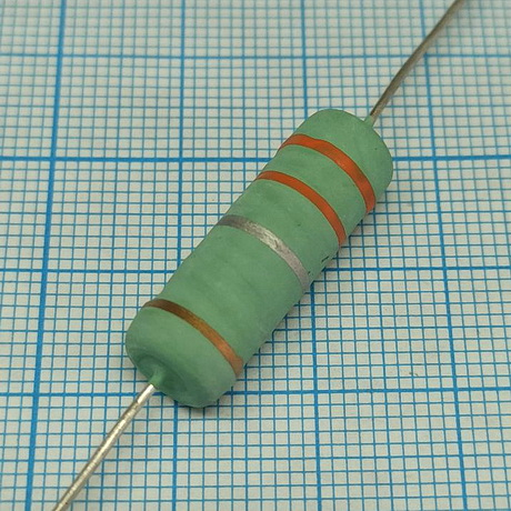 Резистор постоянный KNP500JB-91-0R33, 5Вт 0.33Ом ±5% ±300ppm