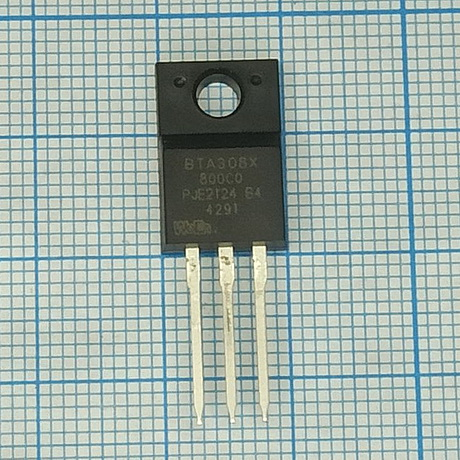 Тиристор BTA308X-800C0,127