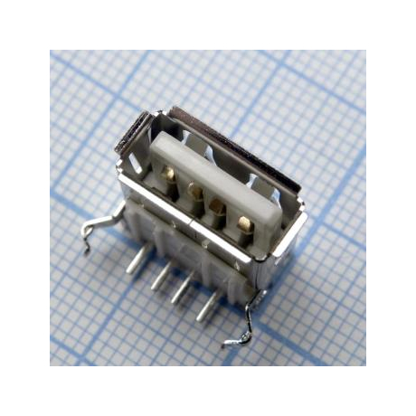 USB A 01 розетка на плату