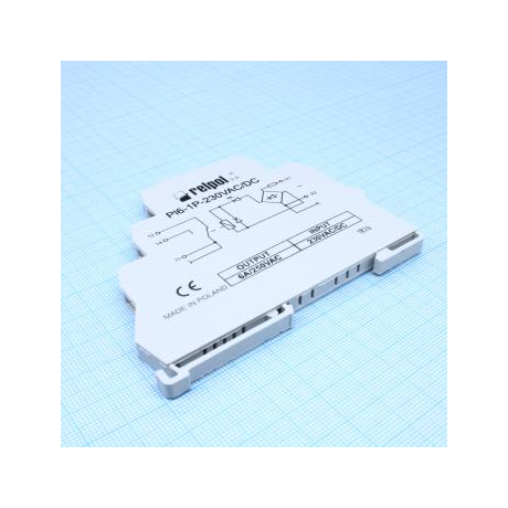 Промежуточное реле PI6-1P-230VAC/DC (GREY)