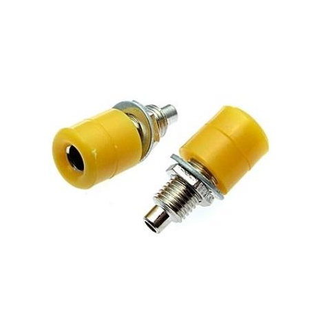 Z031 4MM SOCKET YELLOW