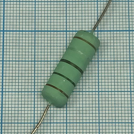 Резистор постоянный KNP500FB-91-1R, 5Вт 1Ом ±1% ±300ppm/°C