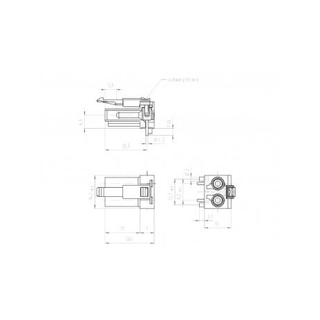 Разъем ST17/2 S F V1SW