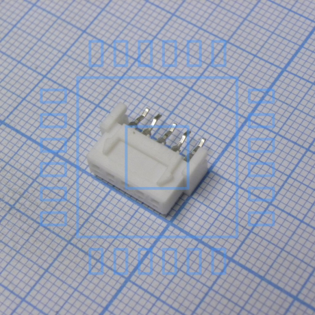 XH 05Fd 2.5mm розетка на плату